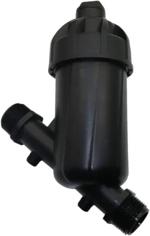Pipeline Filter,embedded screen,Pipeline Filter,Inline Mesh Screen, Y-type Irrigation Filter With 3/4" 1" Male Thread, Agriculture Tools Greenhouse Garden Water Purifier Watering Filter, 1Pcs(3/4")