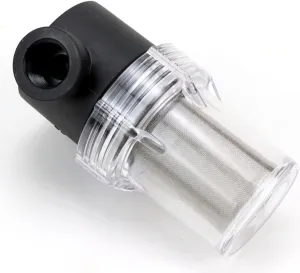 Pipeline Filter,embedded screen,Water Pump Filter ，Pipeline Filter， 1pcs 1/2" 3/4" 1" Inline 40 Mesh Strainer, Water Pump Filter, Irrigation High Flow Pipeline Filter Gardening Connectors(1/2")