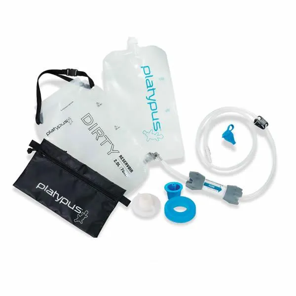 Platypus Gravity Works 2.0 Litre Complete Kit Water Filtration System