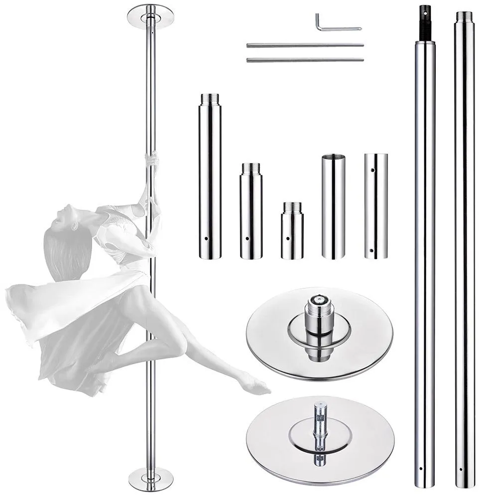 Pole Valentine's Day discount Dance Yescom Removable Spinning Vibrant D45mm 10' Kit