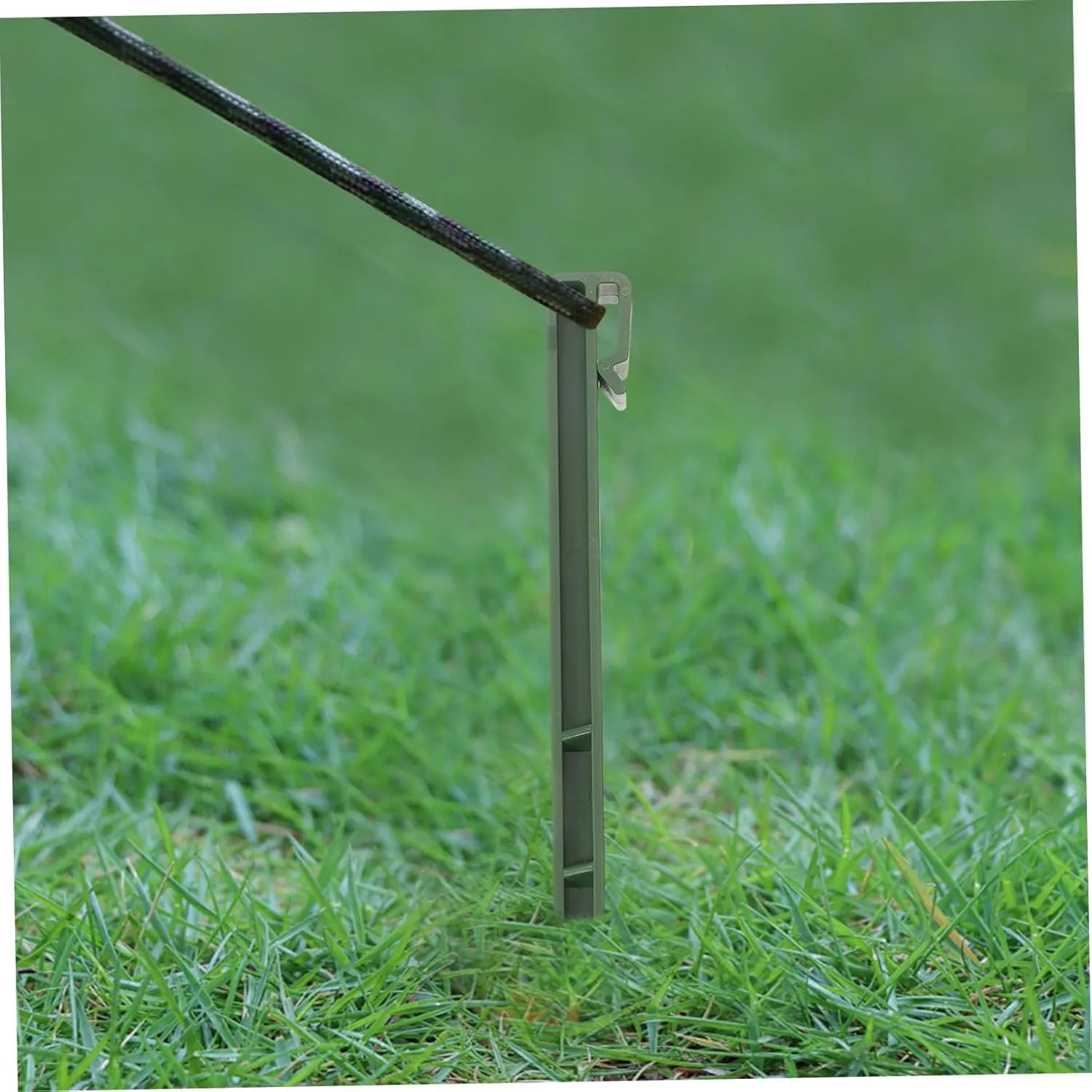 POPETPOP Outdoor Tent Pegs Artificial Turf Tarp Spikes Sand Stakes Camping Stakes Camping Tent Tacks Staples Down