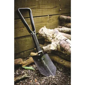 Portable Folding Shovel with Storage Pouch