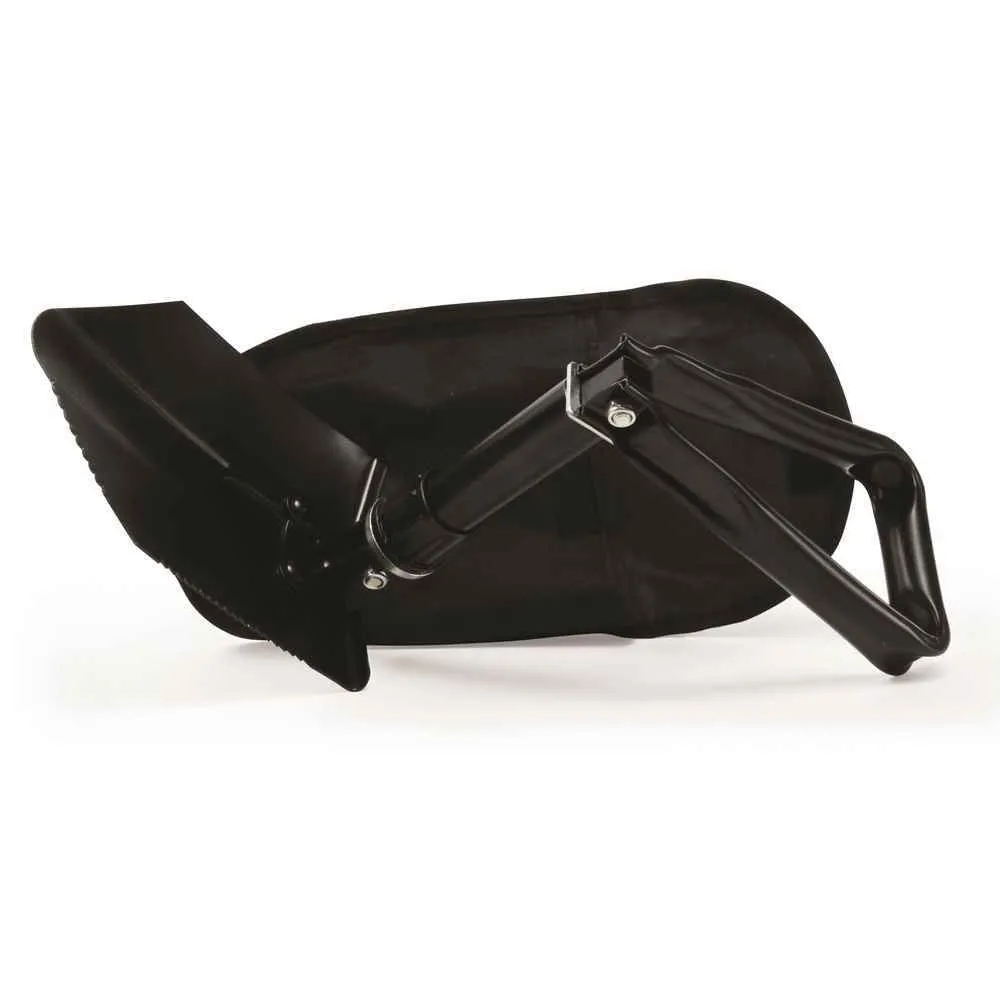 Portable Folding Shovel with Storage Pouch