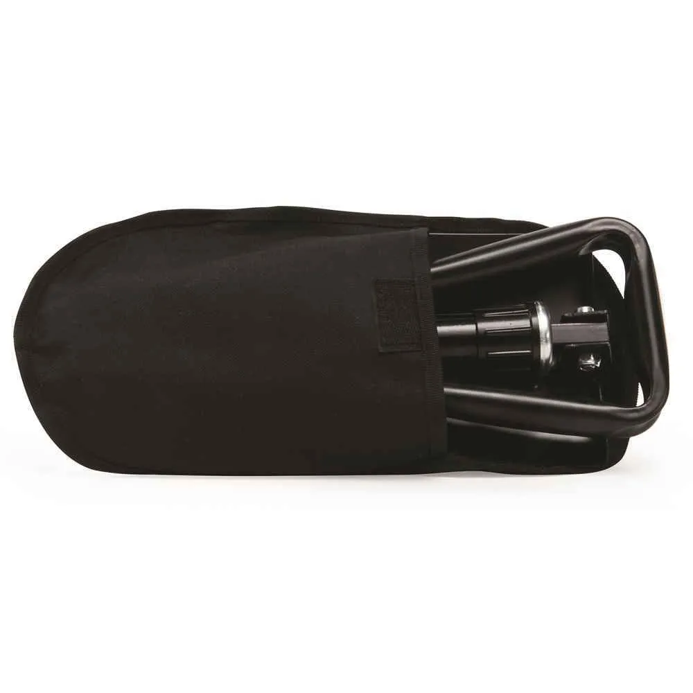 Portable Folding Shovel with Storage Pouch