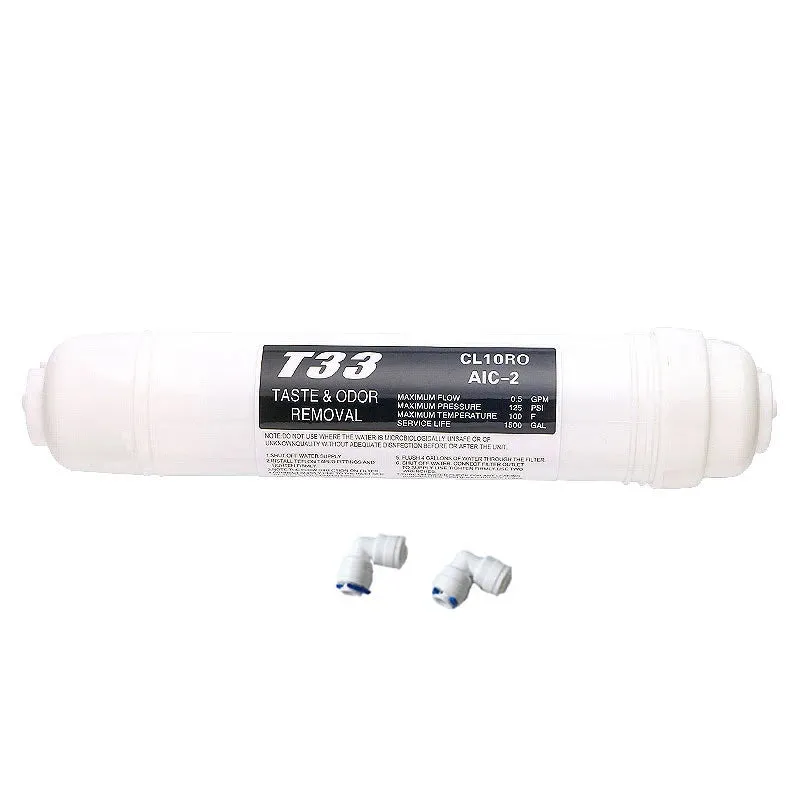 Premium T33 Coconut Carbon Water Filter - 2 Pack