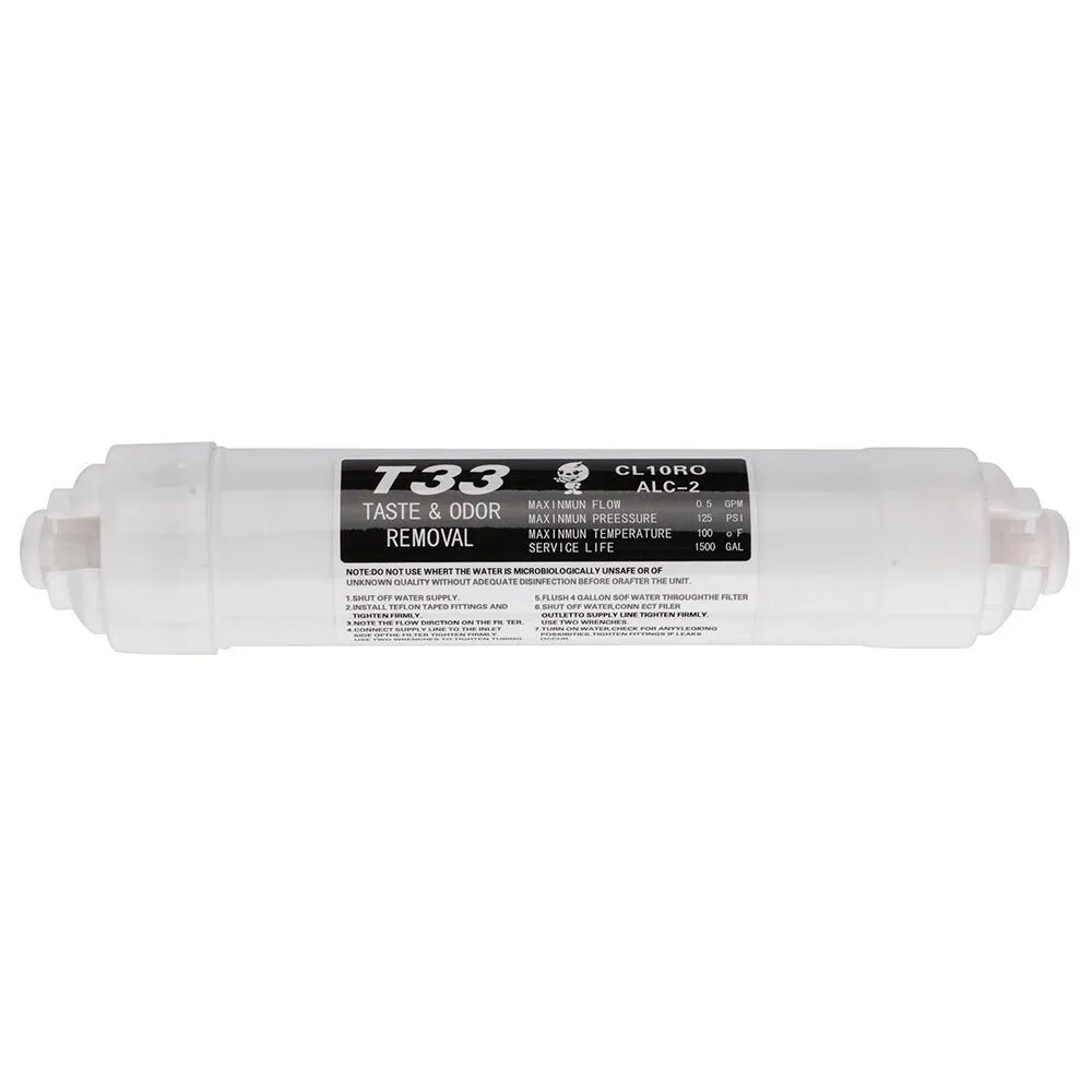 Premium T33 Coconut Carbon Water Filter - 2 Pack