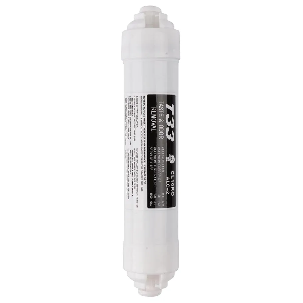 Premium T33 Coconut Carbon Water Filter - 2 Pack