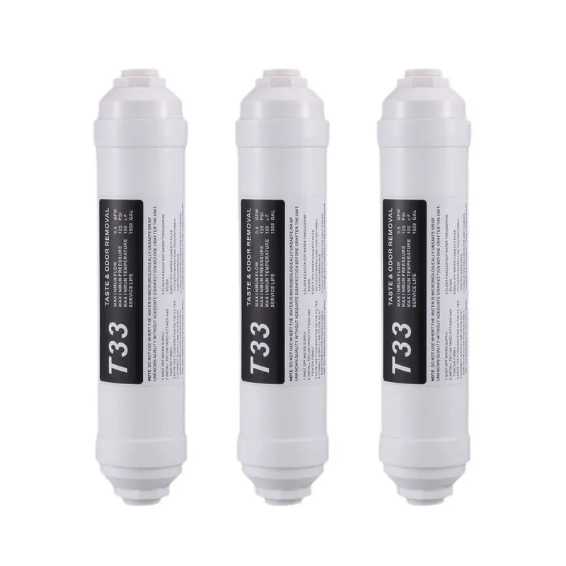 Premium T33 Coconut Carbon Water Filter - 2 Pack