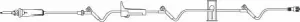Primary IV Administration Set ADDitIV Gravity 3 Ports 60 Drops / mL Drip Rate Without Filter 88 Inch Tubing Solution