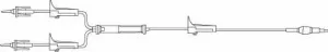 Primary IV Administration Set BBraun Gravity 1 Port 10 Drops / mL Drip Rate 170 Micron Filter 87 Inch Tubing Blood