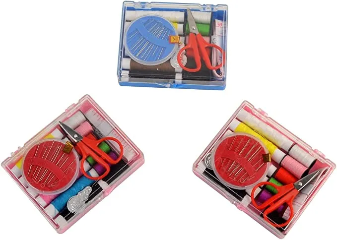 Professional Needles Sewing Supplies Variety Sets and Kits for Arts and Crafts (Compact Sewing Kit)