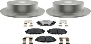 Raybestos Element3 1114H980634E3 Automotive Replacement Rear Brake Pads and Rotors Kit for Select Subaru BRZ/Forester/Impreza/Legacy/Outback Model Years
