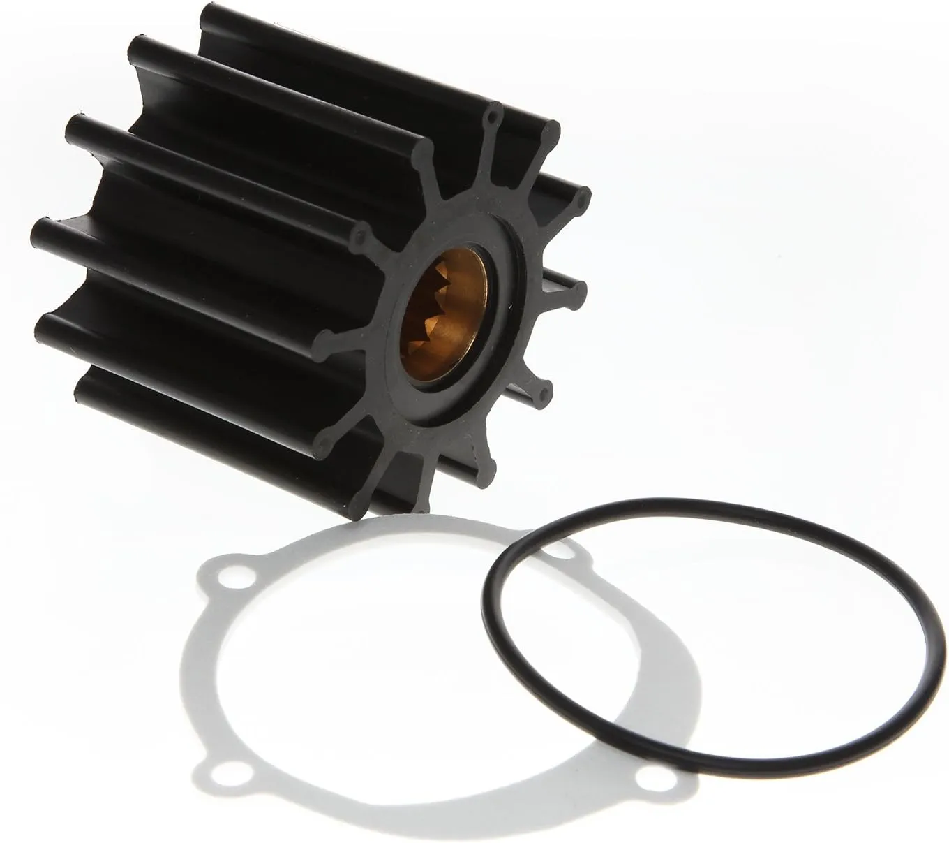 REPLACEMENTKITS.COM Water Pump Impeller Kit Compatible with Johnson F6B-9 Pumps Indmar Monsoon, Hammerhead, Raptor & Volvo Penta Engines