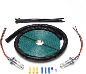 Roadmaster 152-LED Universal Taillight Wiring Kit with LED Bulbs | Enhanced Safety | Diodes Prevent Feedback between Vehicles | Designed to Wire Nearly All Towed Vehicles | Comprehensive Kit
