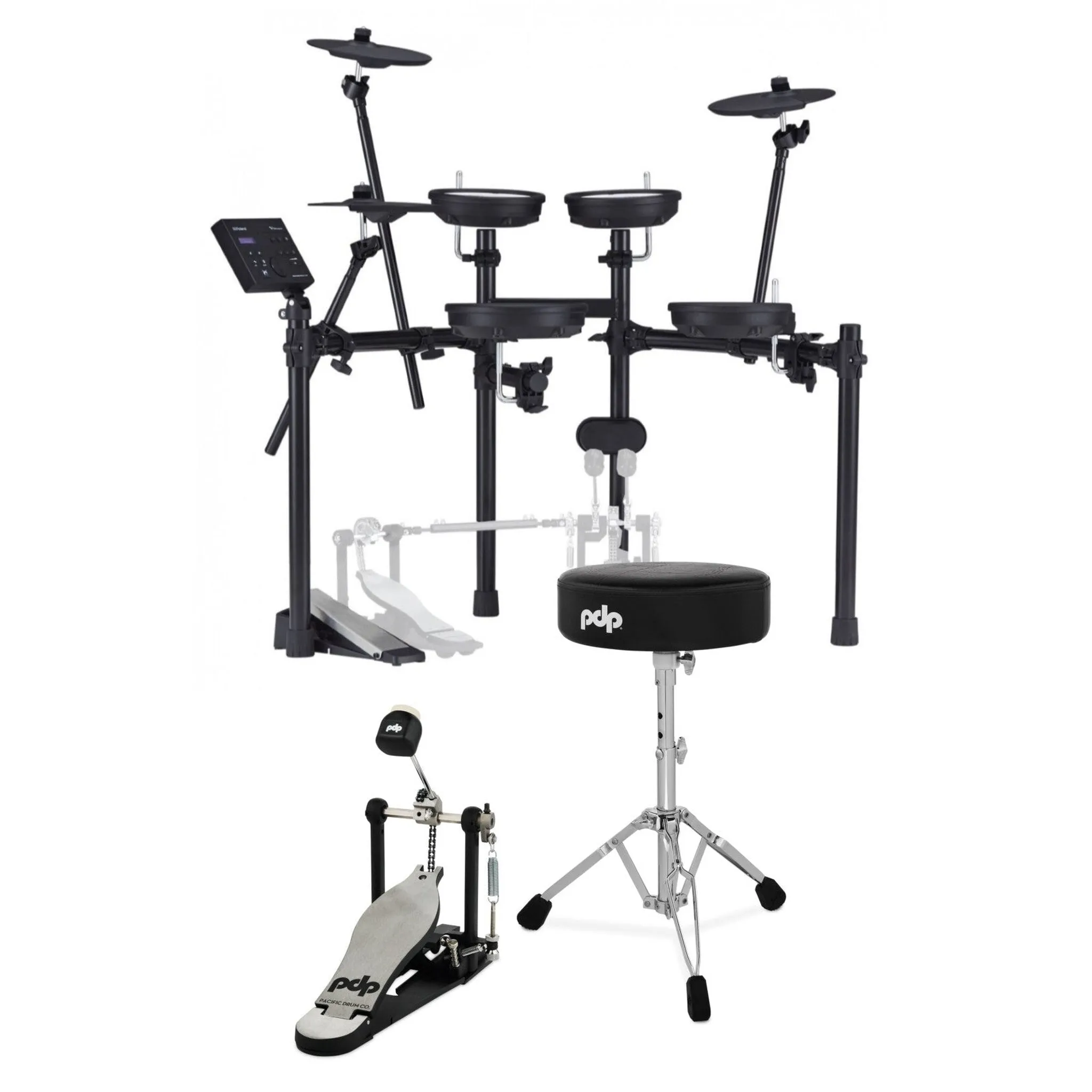Roland TD-07DMKPDP Electronic Drum Kit w/ PDP 700 Hardware