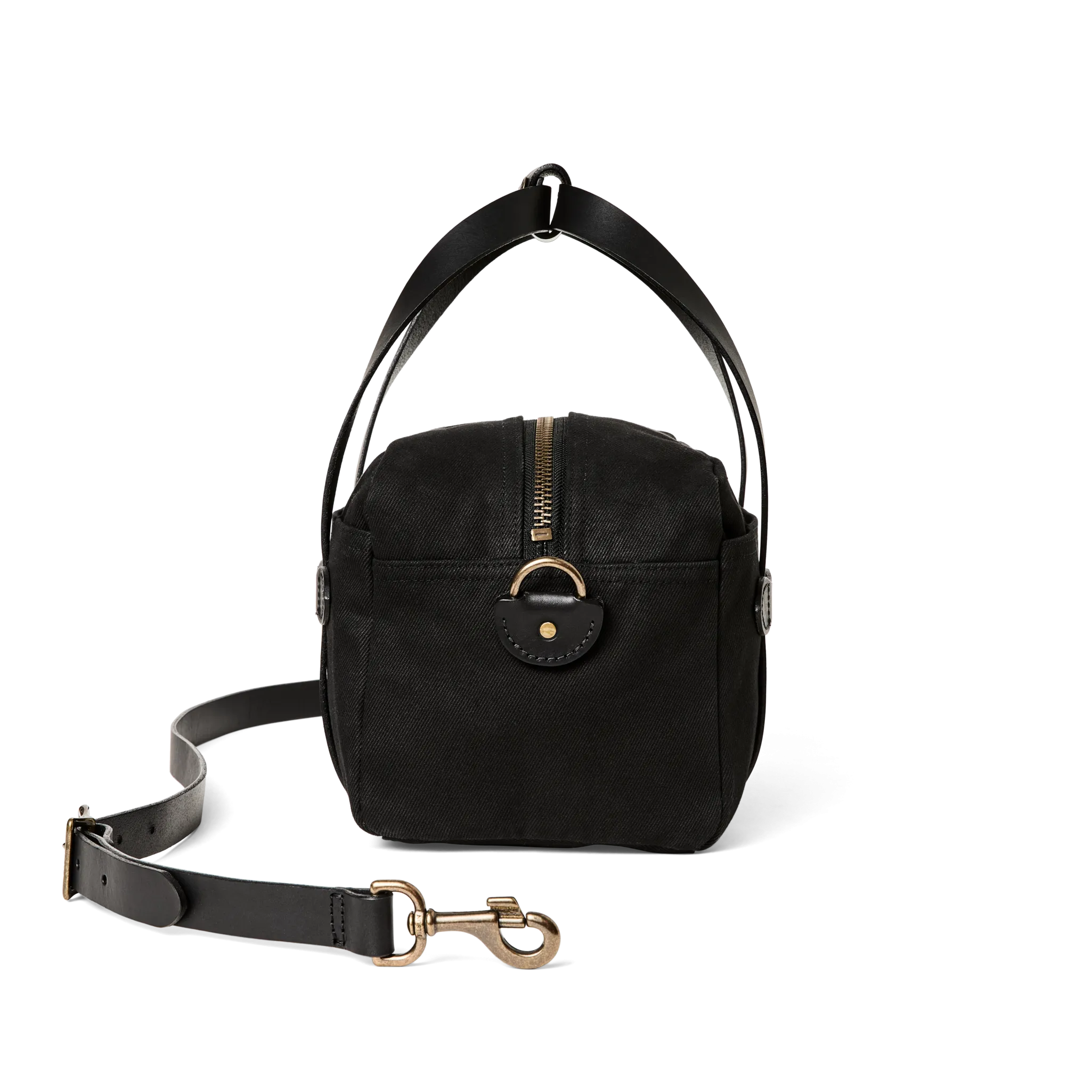 Rugged Twill Xs Compact Duffle Bag - Black