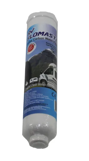 RV Flow Master Inline Carbon Water Filter