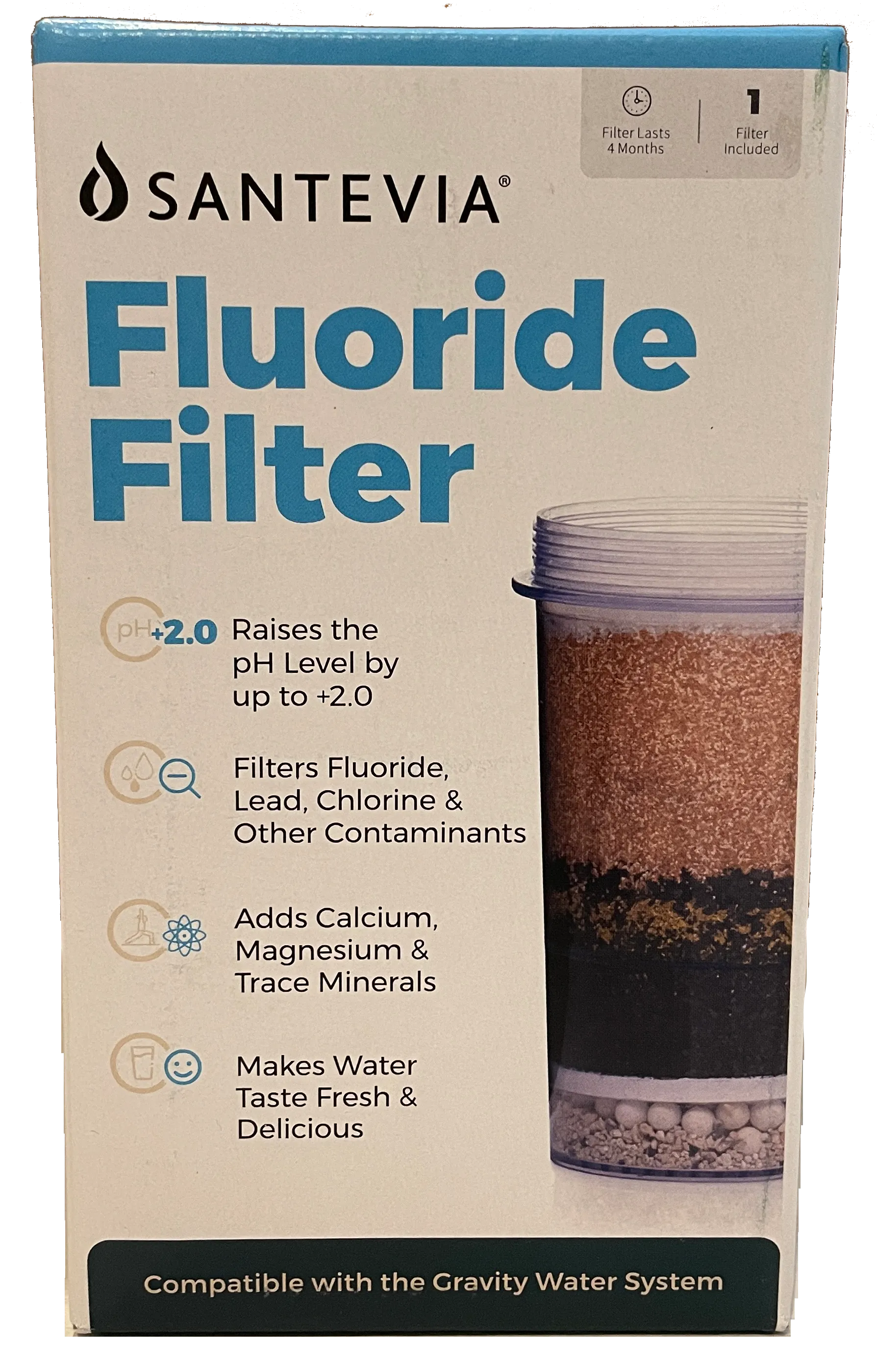 Santevia Fluoride Filter for Gravity System