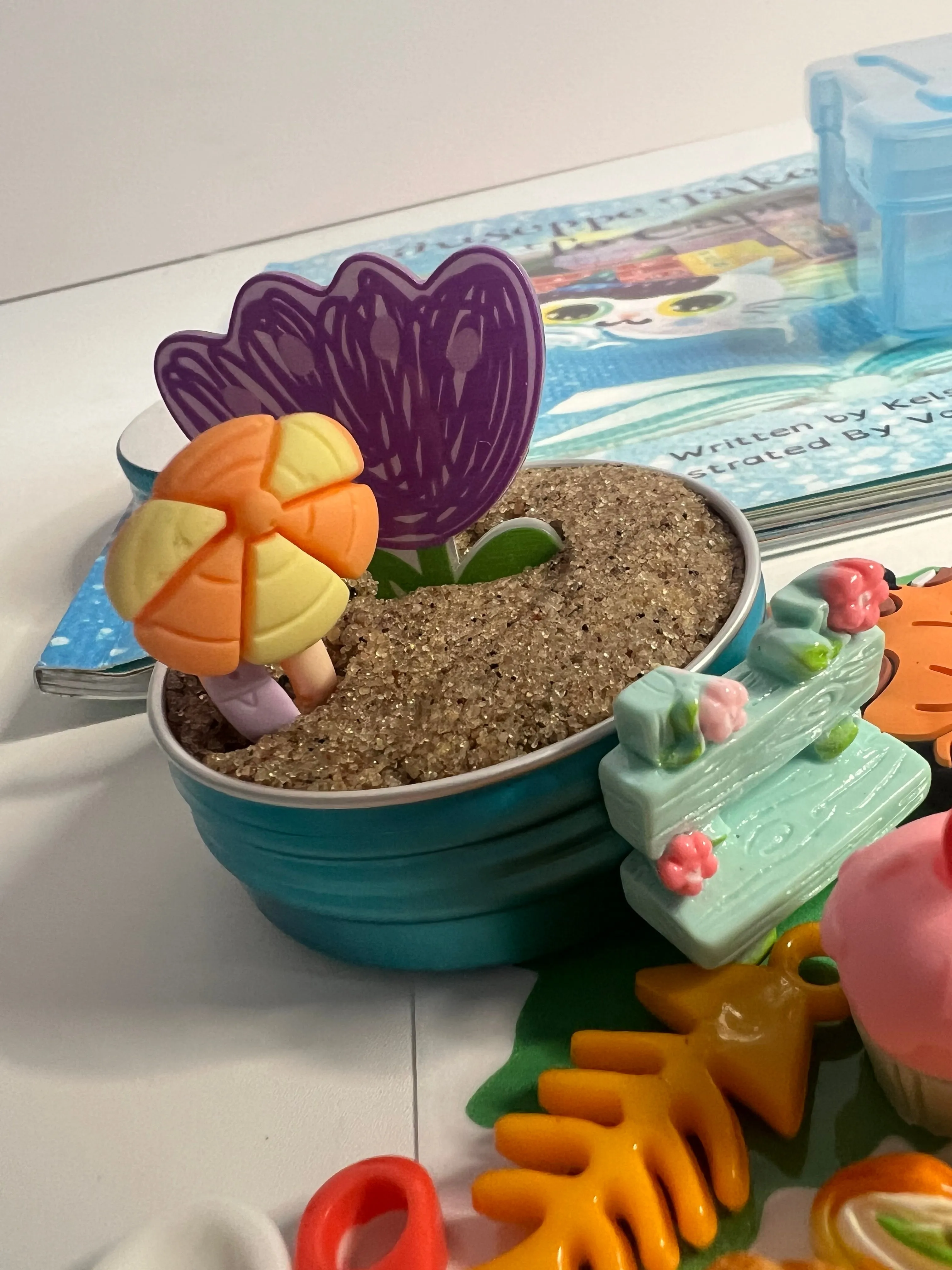 Say and Play Story Kit for Giuseppe Takes us to Capri Mini Objects Speech Therapy  Bilingual SLP Learn about Italy with Minis and Book