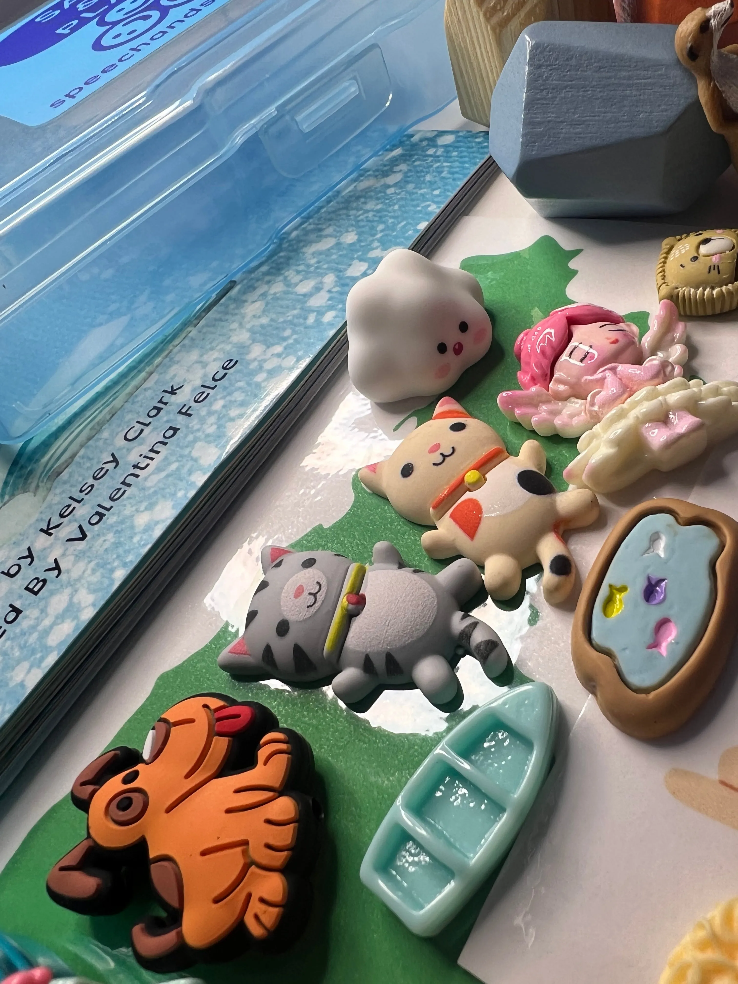 Say and Play Story Kit for Giuseppe Takes us to Capri Mini Objects Speech Therapy  Bilingual SLP Learn about Italy with Minis and Book