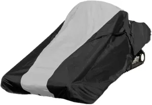 SBU 600 Denier Full Fit Snowmobile Travel and Storage Cover Compatible for The 2021-2021 Polaris Model 850 Indy XC Launch Edition 137 Snowmachine Sled.