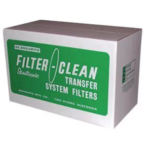 Schwartz 15" Filter Disks--10 Boxes of 100