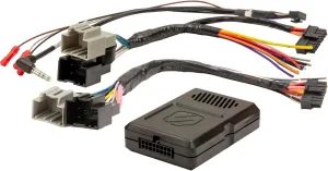Scosche GM3000SWF Factory Stereo Replacement Interface Adapter, Compatible with Select 2004-24 GM Vehicles with GM LAN Radio, Car Radio Wiring Harness, Retain Steering Wheel Control & OEM Amplifier