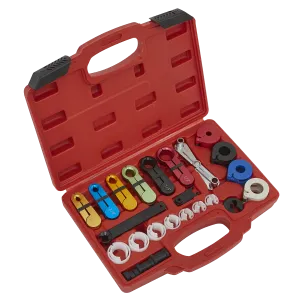 Sealey Fuel & Air Conditioning Disconnection Tool Kit 21pc