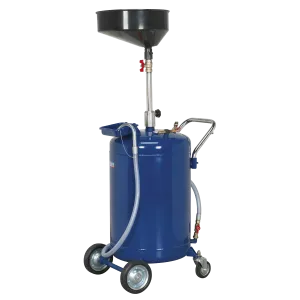 Sealey Mobile Oil Drainer 110L Air Discharge