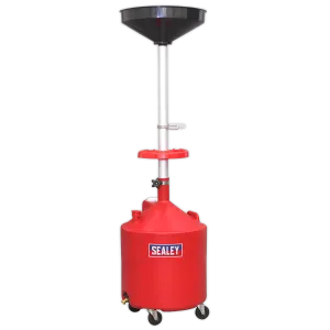 Sealey Mobile Oil Drainer 80L - Gravity Discharge