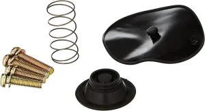 Show Chrome Honda GL1500 (1988-2000) Fuel Petcock Repair Kit - Affordable Leak Fix, Includes Sealing & Actuator Diaphragms, Spring, Screws, Washers - Comprehensive Set