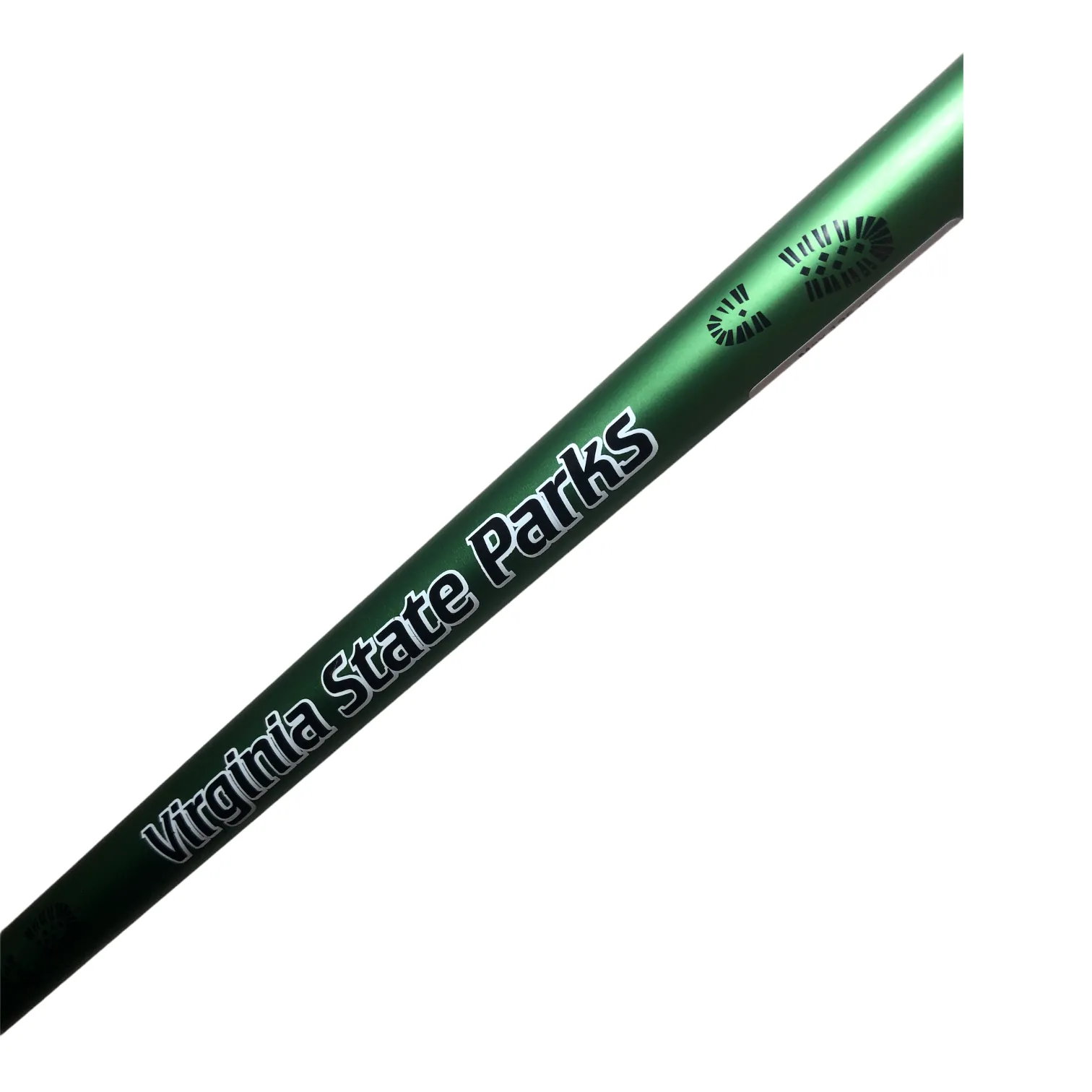 Single Virginia State Parks twist lock adjustable Green Max 135 cm