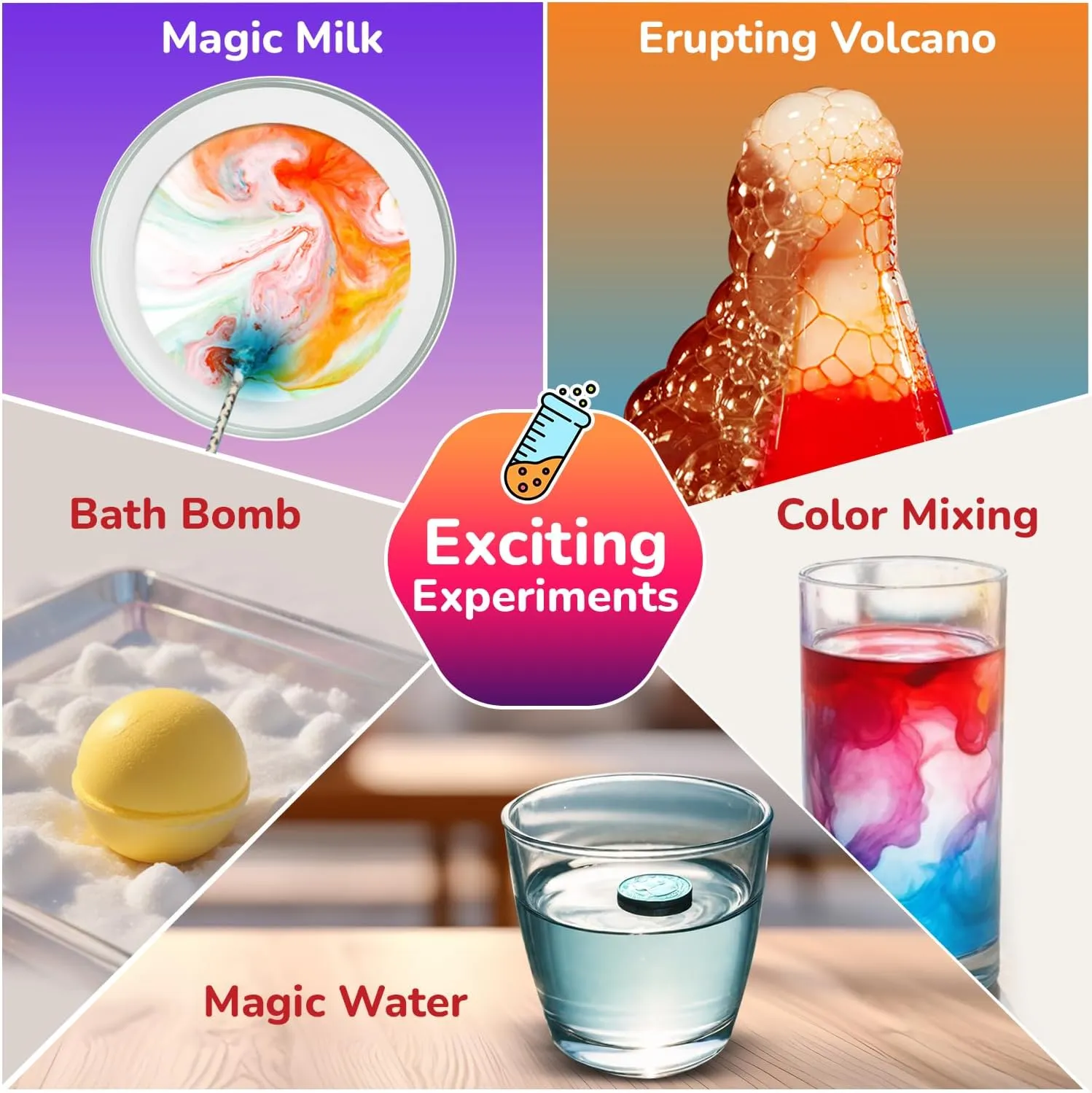 Smartivity Science Experiment Kit for Kids Age 6, 7, 8, 9, 10, 11, 12, 13, 14, Educational Science Experiments for Boys & Girls, STEM Toys for Learning & Fun
