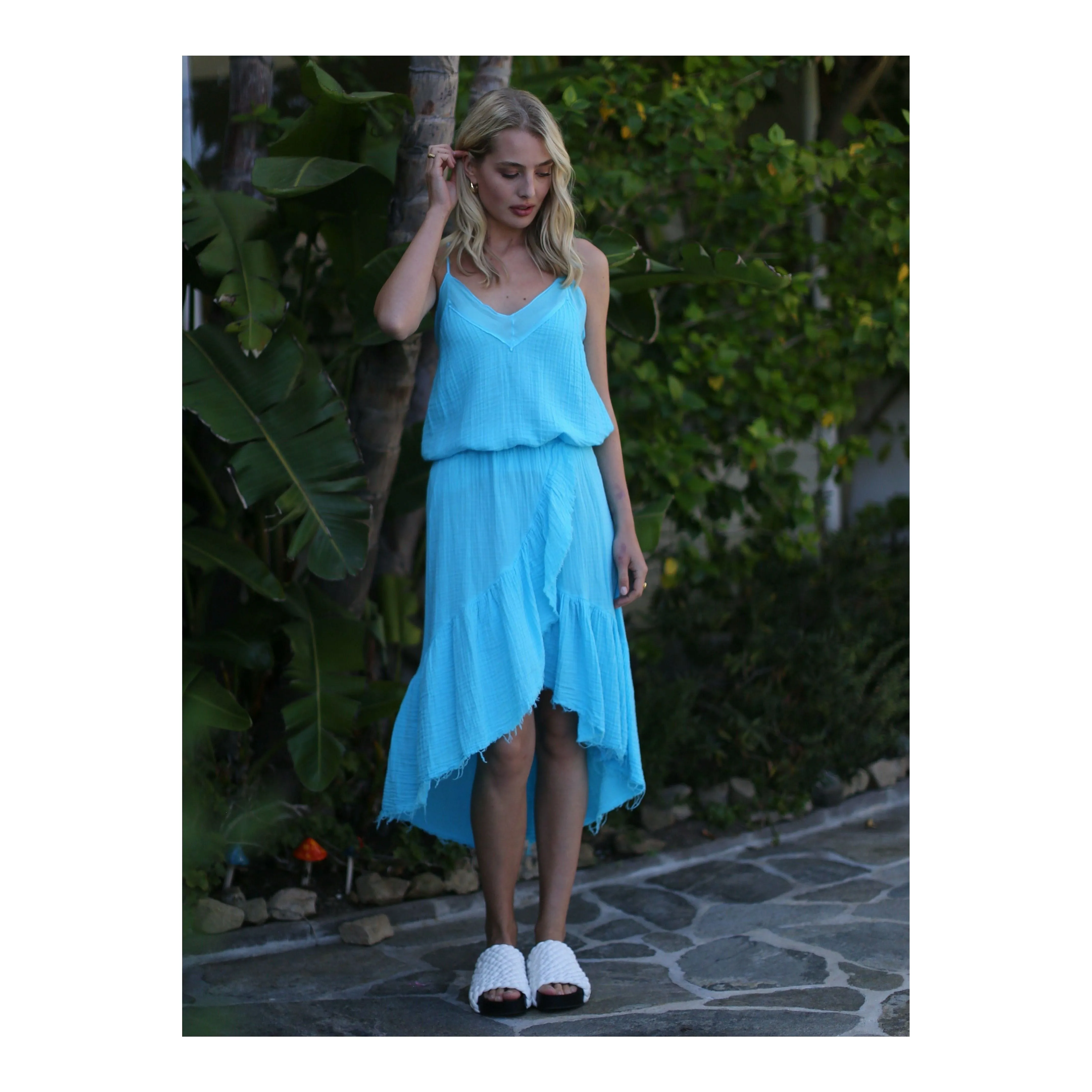 Sofia Ruffle Wrap Skirt