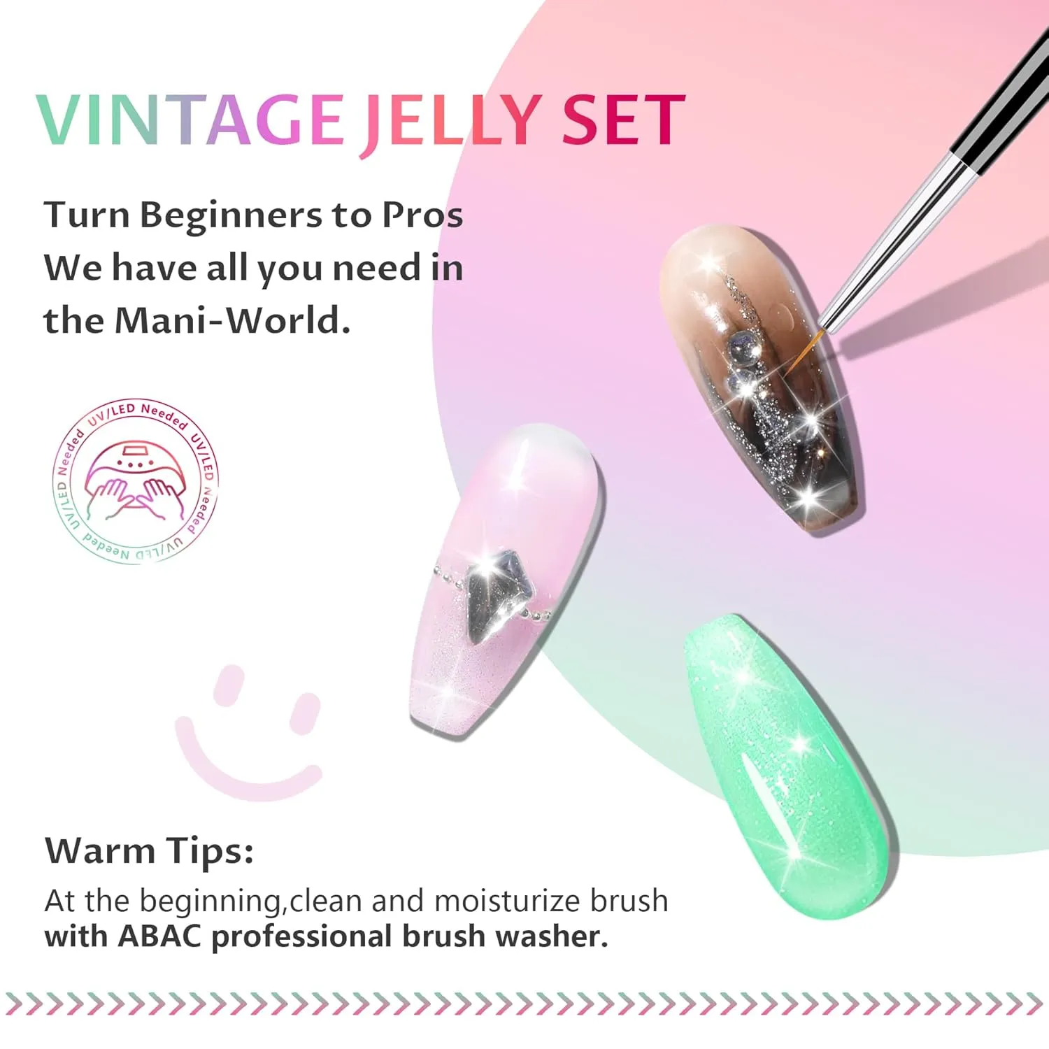 Solid Jelly Gel Nail Polish Set Hema Free Sheer 24 Colors w/ Dual Brush - Nude Pink,Burgundy,Mocha & Sage Green Transparent Shades,Fall/Winter Collection,Long-Lasting & Salon-Quality Gel Kit
