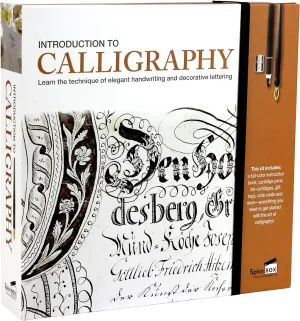 SpiceBox Introduction to Calligraphy Kit - Unleash Your Inner Artist and Master The Art of Beautiful Writing