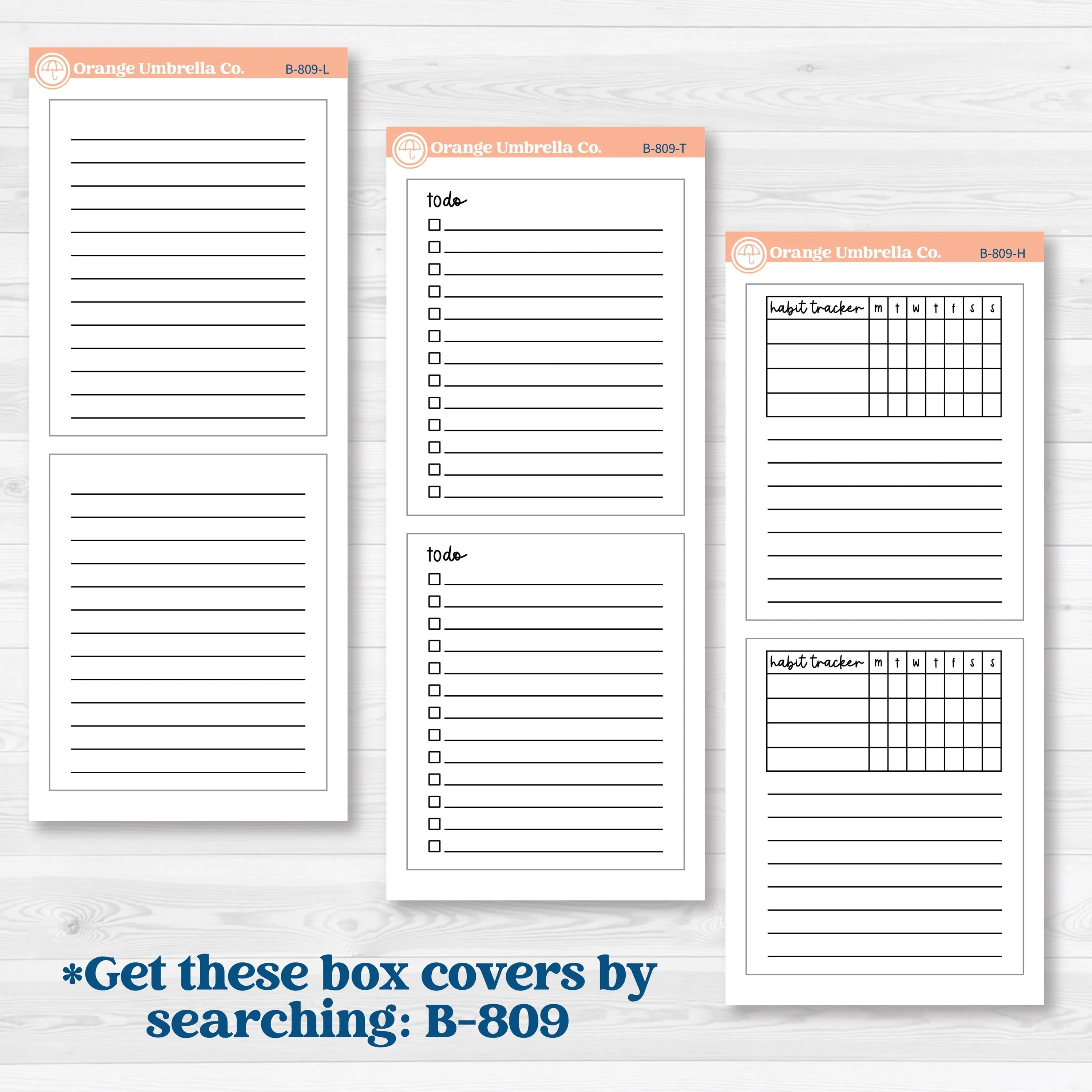 Spring or Summer Floral Kit | 7x9 Compact Vertical Planner Kit Stickers | Flower Garden | KIT-381-H