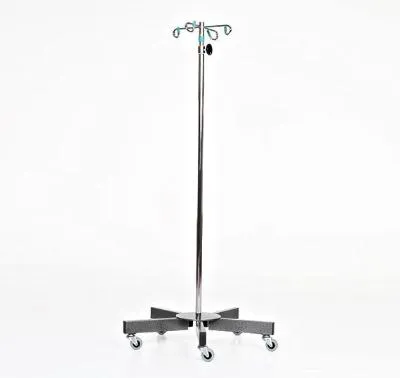 Stainless Steel 5-leg IV Pole