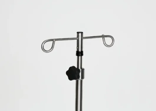 Stainless Steel 5-leg IV Pole