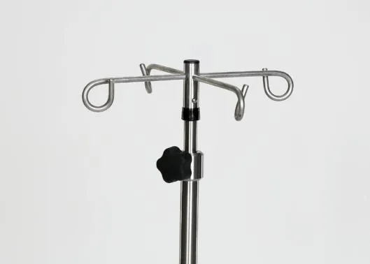 Stainless Steel 5-leg IV Pole