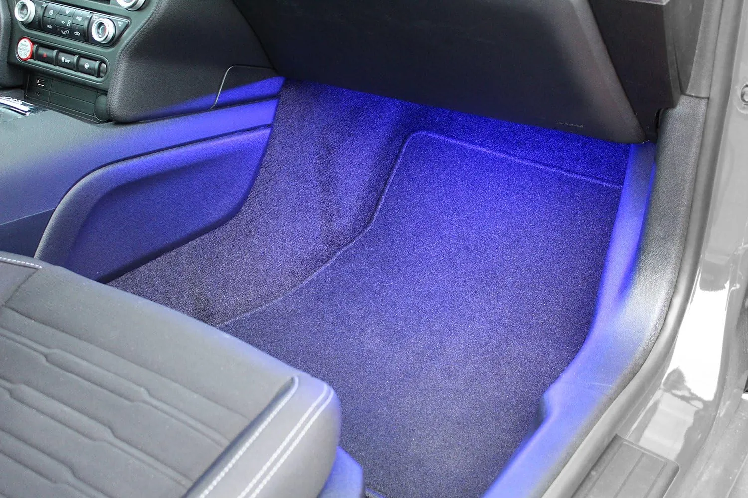 Starkey Products LED Footwell Lighting Kit (Blue) - Interior Lighting- Compatible with Ford Mustang 2015-2025