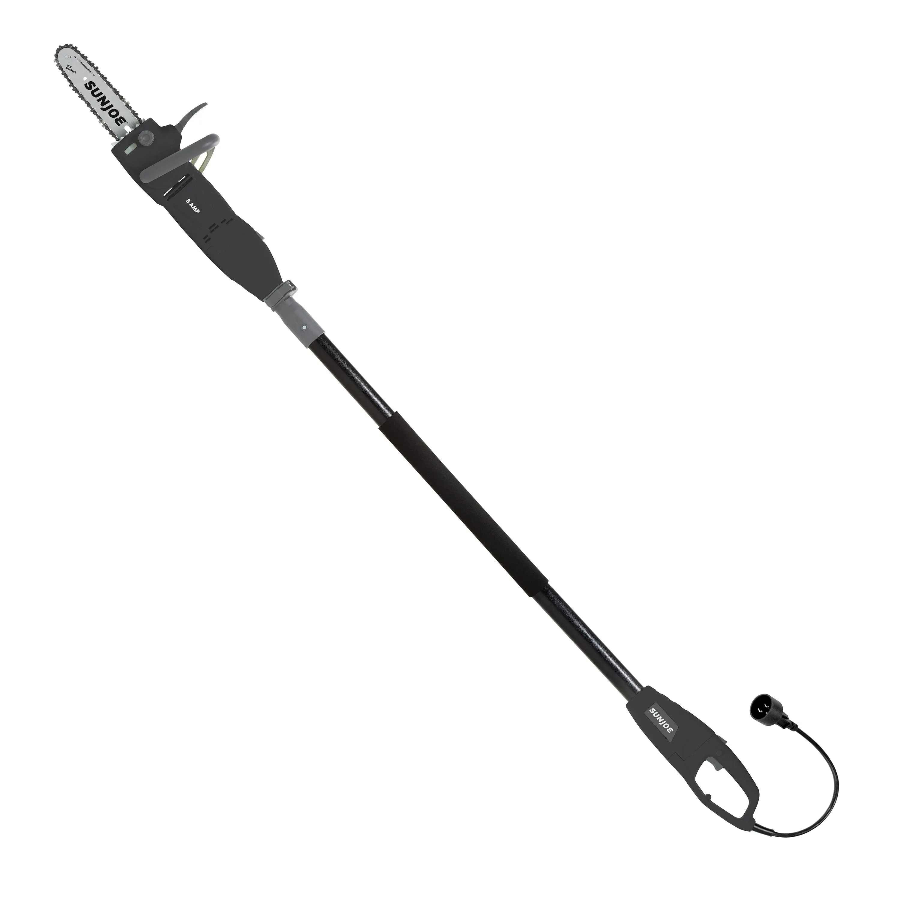 Sun Joe SWJ807E-BLK Electric Convertible Pole Chain Saw | 10 inch | 8.0 Amp (Black)