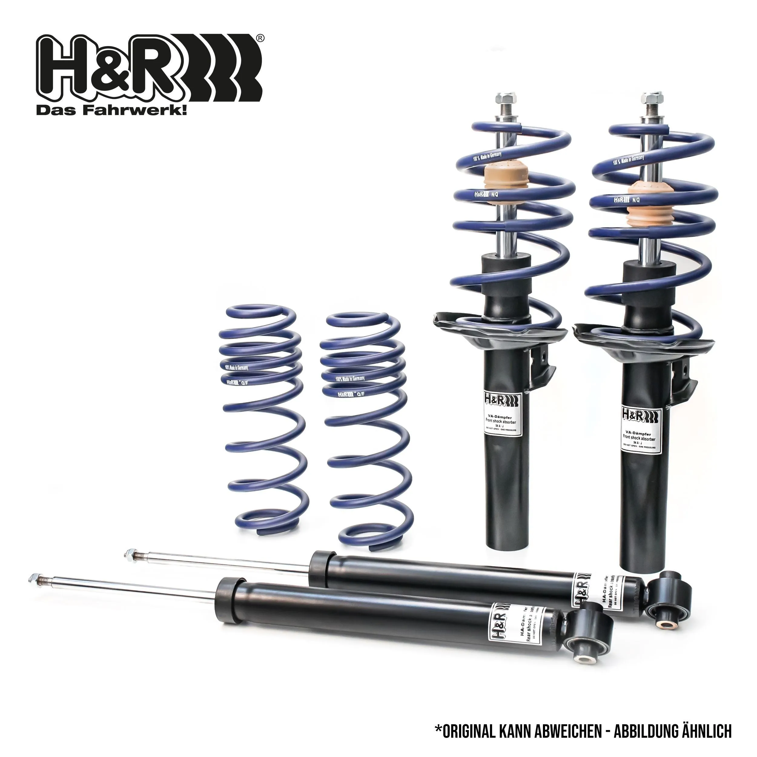 Suspension Kit, springs/shock absorbers Cup-Kit Sport-Suspensions