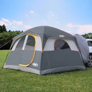 SUV Tent for Camping,6-Person Car Camping Tent,SUV Tailgate Tent for Outdoor,Easy Set Up Tent w/ Rainfly