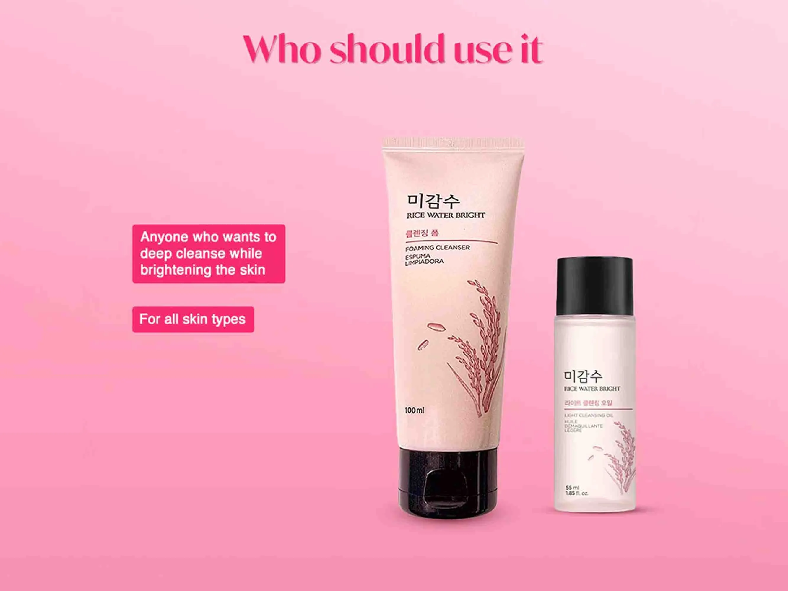The Face Shop Rice Water Bright Trial Kit