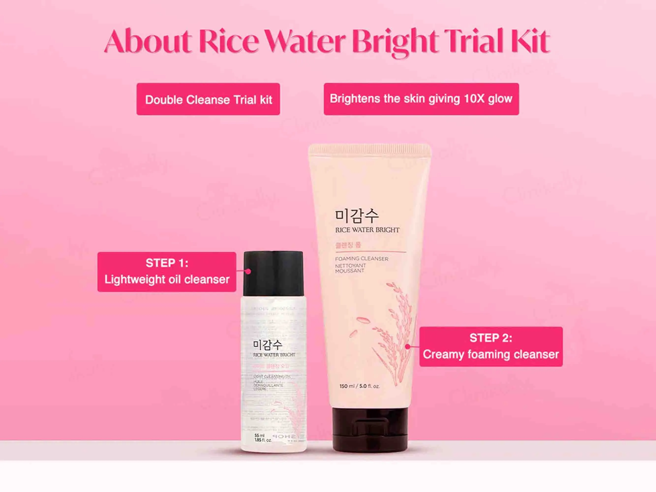 The Face Shop Rice Water Bright Trial Kit