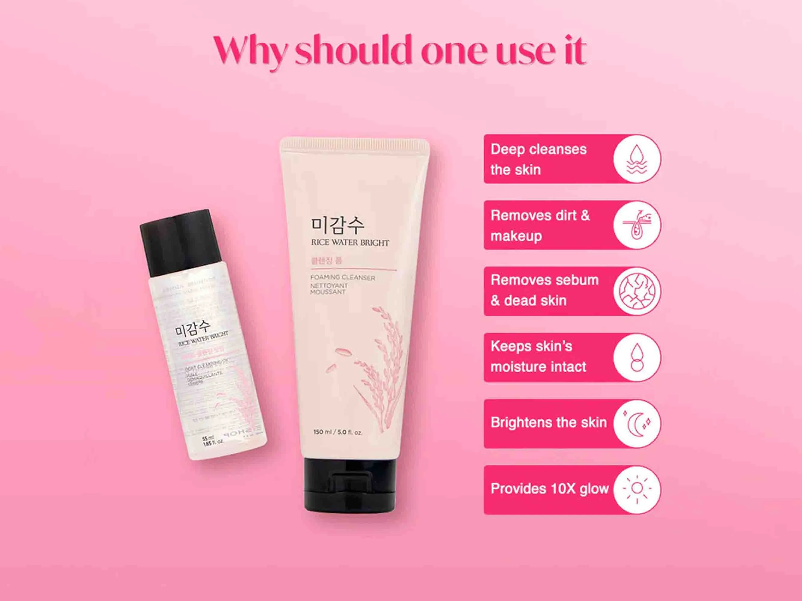 The Face Shop Rice Water Bright Trial Kit