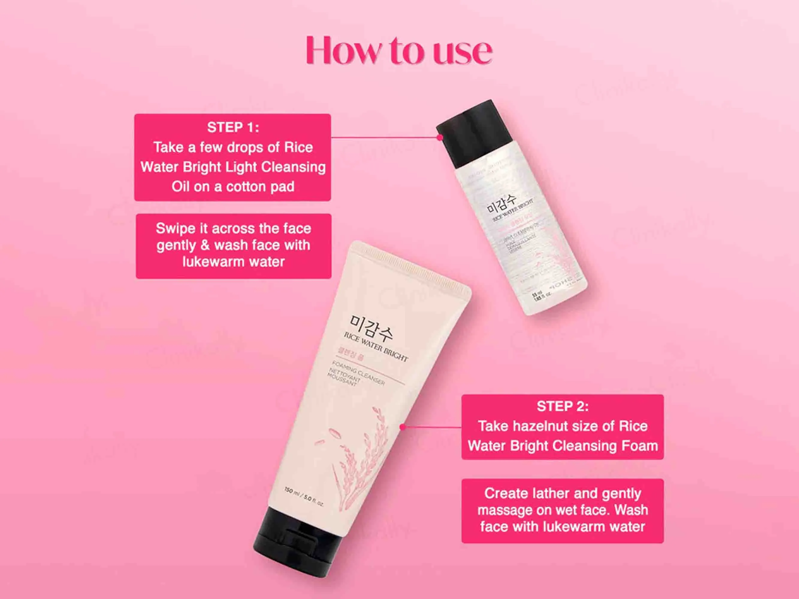 The Face Shop Rice Water Bright Trial Kit
