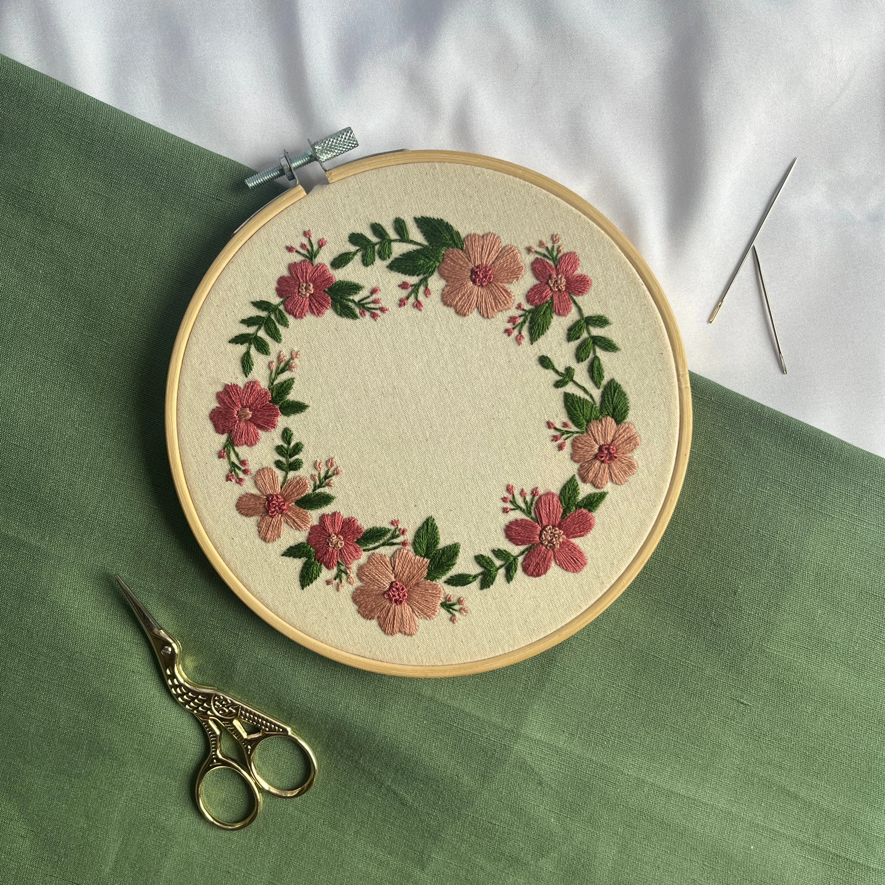 The Wreath DIY Embroidery Kit