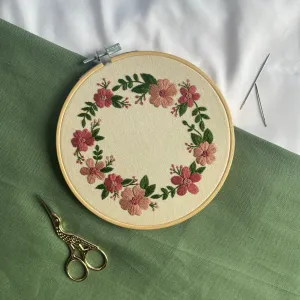 The Wreath DIY Embroidery Kit